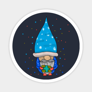 Christmas gnome Magnet